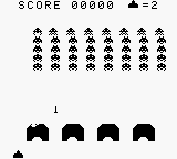 Space Invaders (USA) In game screenshot